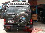 TOYOTA Land Cruiser PZJ (เครื่อง1UZ-FE) ติดตั้งแก็สรถยนต์ BSM 8 สูบ ถังแค็ปซูลใต้ท้อง
